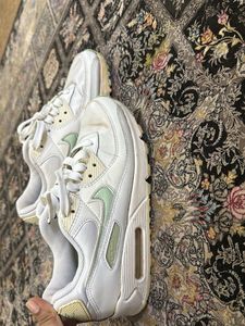 White Nike Air Max Sneakers