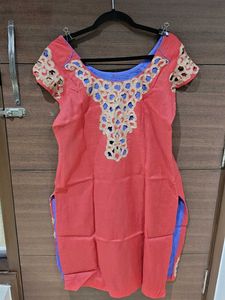 Laser Cut Kurta