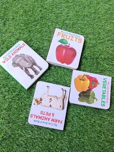 Set of 4 Board Books for Toddlers