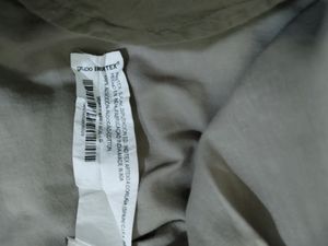Khaki Or Light Brown Cotton Top Shirt