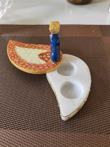 Traditional Marble Roli Chawal Box