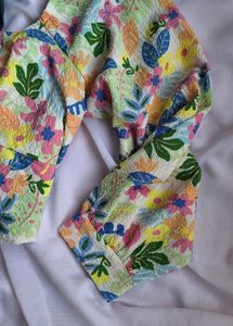 Floral Crop Top