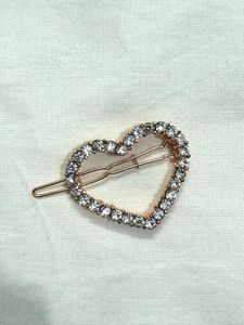 Sparkly Heart Hair Clip