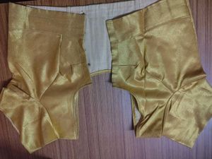 elegant golden blouse