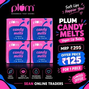 Plum Candy Melts Vegan Lip Balm (1 Pcs)