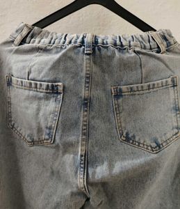 Light Wash Wide Leg Jeans
