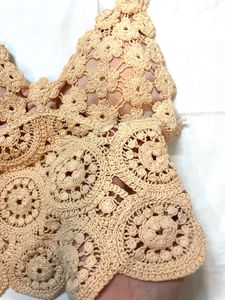 Boho Crochet Crop Top