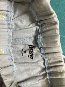 Blue casual shorts