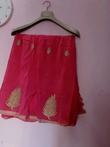 Pinterest / aesthetic Pink Saree💞