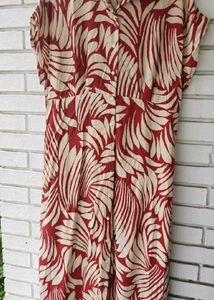 3 Boho Print Shirt Dress
