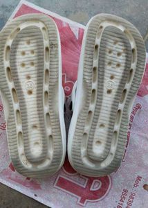 Cute White Clogs with Charms