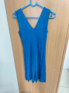 Sexy Blue Mini Dress