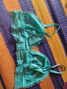 Teal Lace Bralette