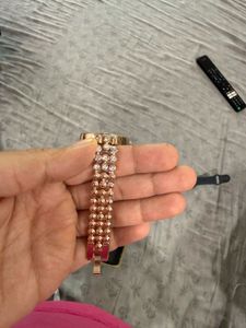 Elegant Rose Gold Crystal Watch