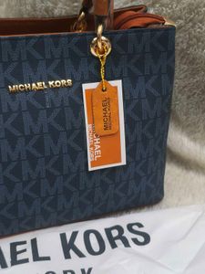 Michael Kors Blue Monogram HandBag💙