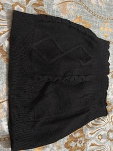 Black Knit tube top