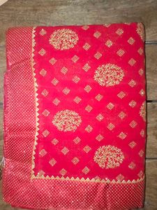 Traditional Bandhani Cotton Saree