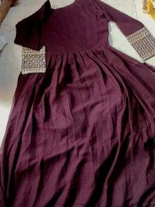 Designer Anarkali Suit with Dupatta