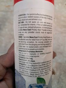 Nexa Cool Prickly Heat Powder