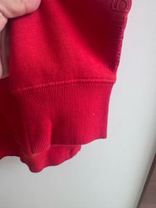 H&amp;M - Red Graphic Print Hoodie