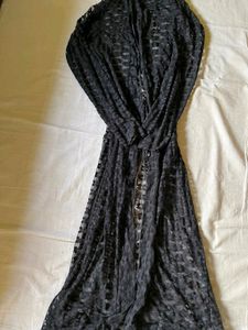 Black Net Shrug