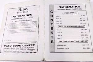Mathematics -Differential Calculus B.sc I yr Se