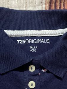 Cute Navy Blue Polo Shirt