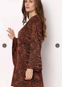 Boho Bell Sleeve Mini Dress