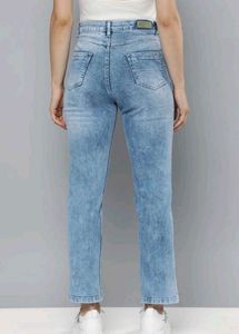 Acid Wash Denim Jeans