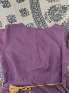 Elegant Anarkali with Dupatta