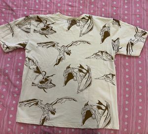 Men's Dragon Print T-Shirt