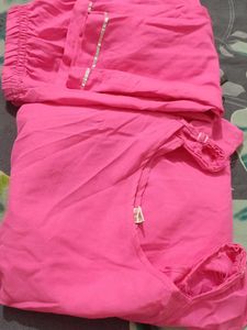Pink Kurta Set - Perfect for Summer!