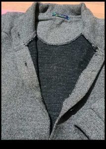 Stylish Grey Women's Coat