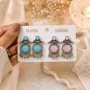 Boho Ethnic Earrings Set of 2