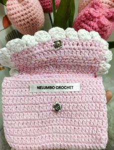 Pink Crochet Wallet🎀