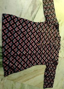 🖤Black Short Kurta