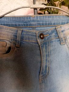 Light Wash Flare Jeans