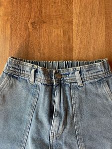 Light Wash Cargo Jeans