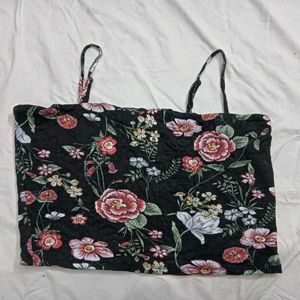 Floral Print❤️‍🔥 Cropped Cami Top