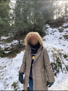 Women's Brown Winter Parka Jacket