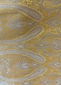 Yellow Dress Material with Print