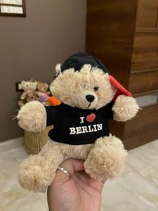 Adorable Teddy Bear "I Love Berlin"