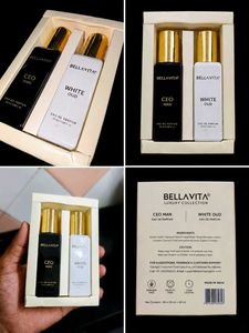 Bellavita CEO Man & White Oud Perfume Set