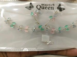 Necklace With Earrings Set