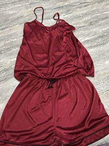 Satin Pajama Set