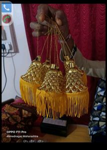 5 Bell Shaped Floating Lanterns For Decoration