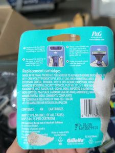 Gillette Guard 3in1 Refills - 4 razor set of 6