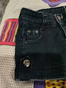 Dark Wash Denim Shorts