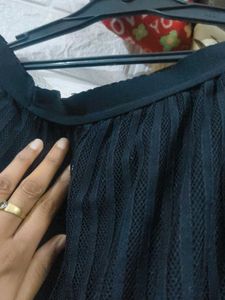 Elegant Black Lace Skirt