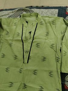 Light Green Printed Kurta